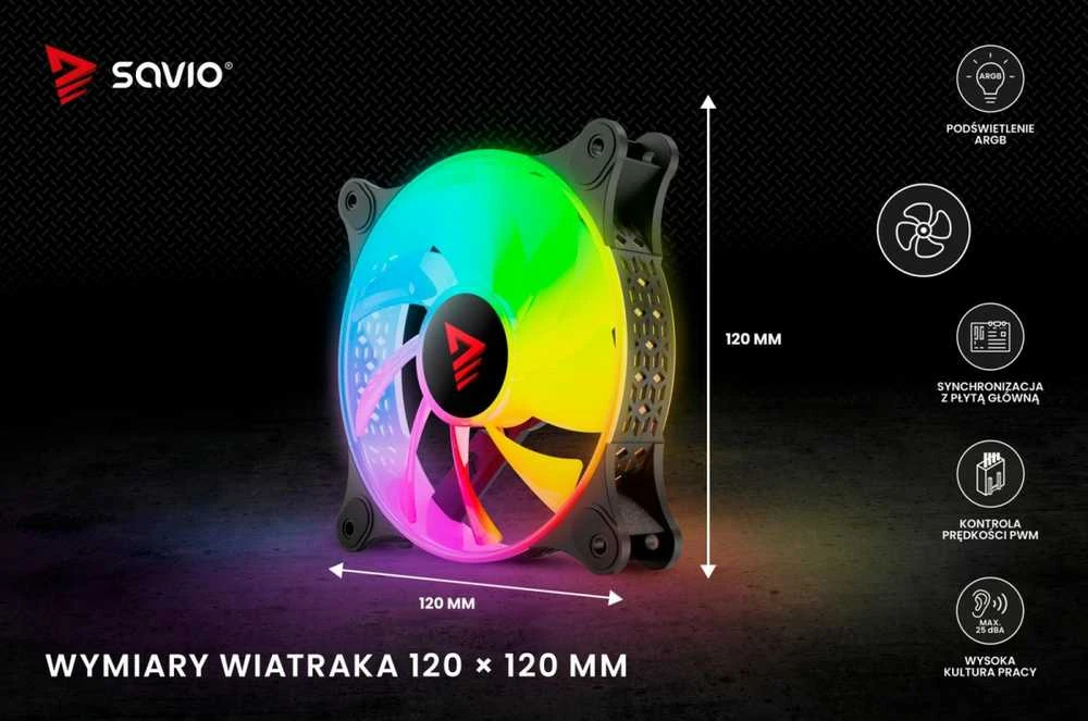 Savio Blast 120 mm ARGB