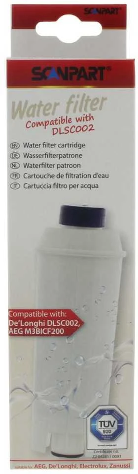 Kiti Scanpart vandens filtras DeLonghi aparatams
