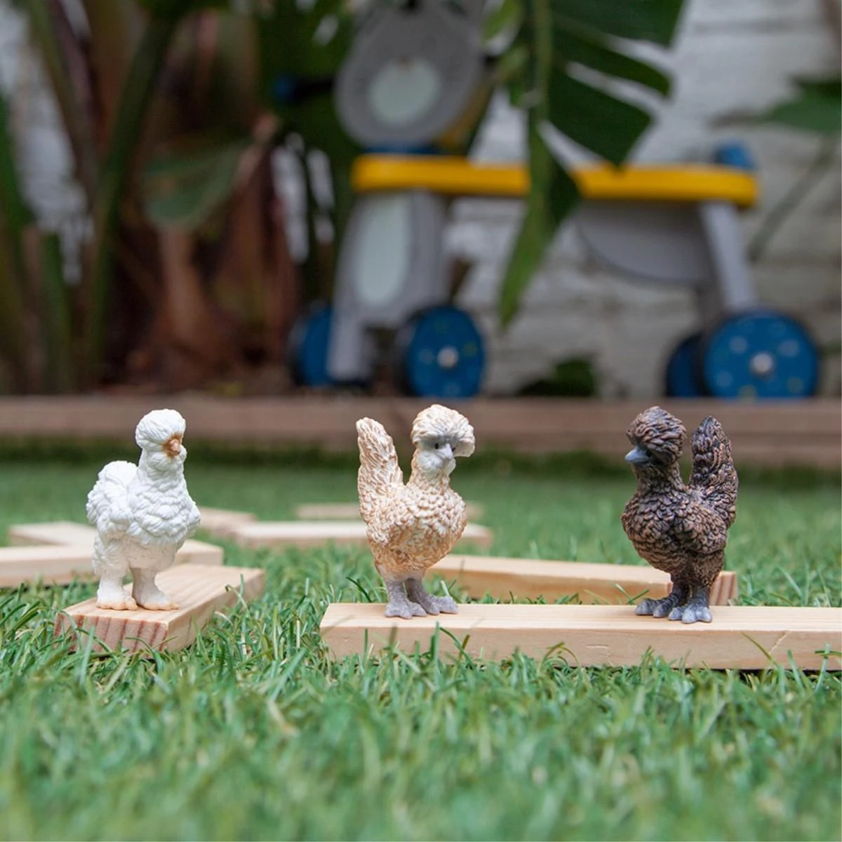 SCHLEICH „Naminiai gyvūnai“ rinkinys - Draugai viščiukai