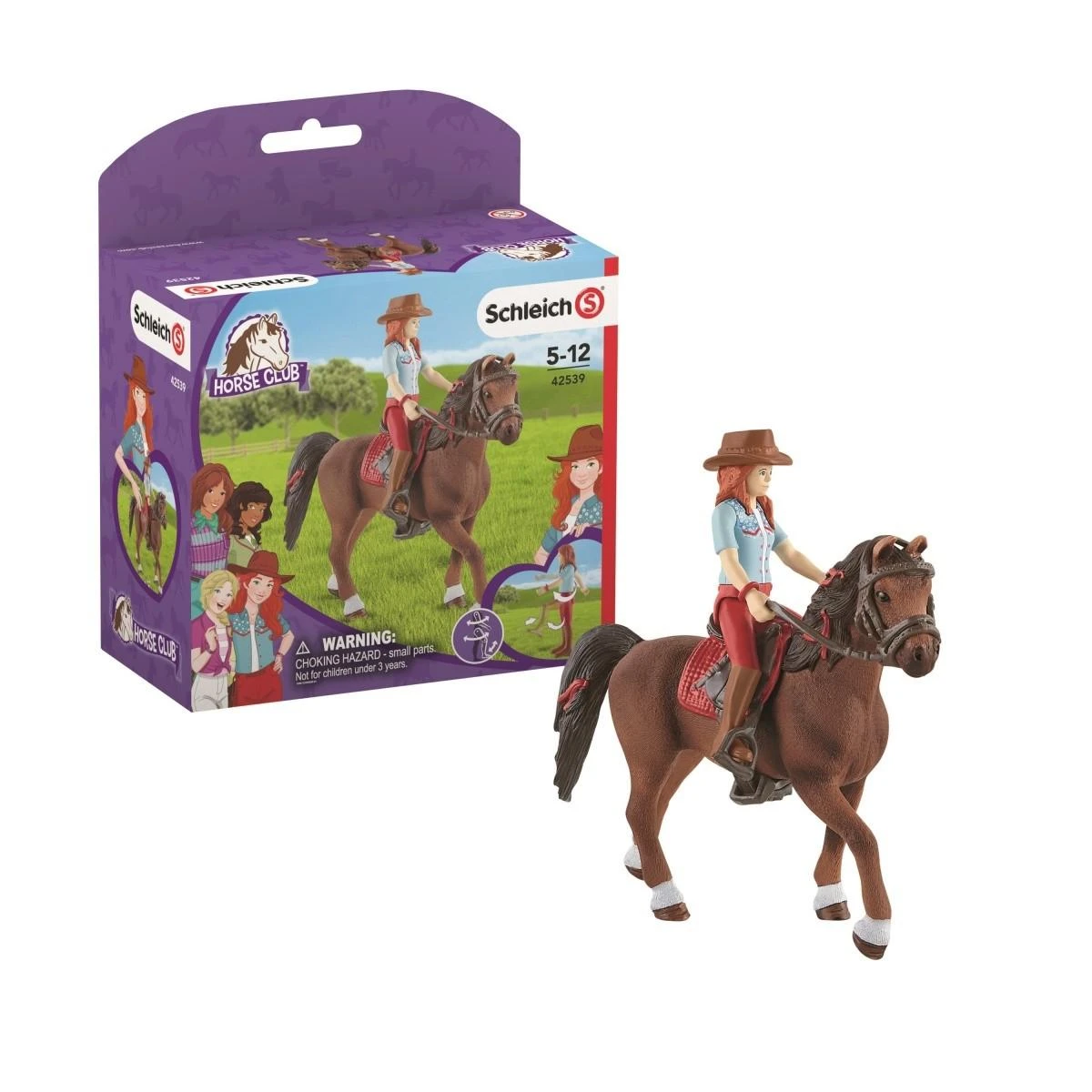 Schleich Horse Club Hannah & Cayenne figūrėlės