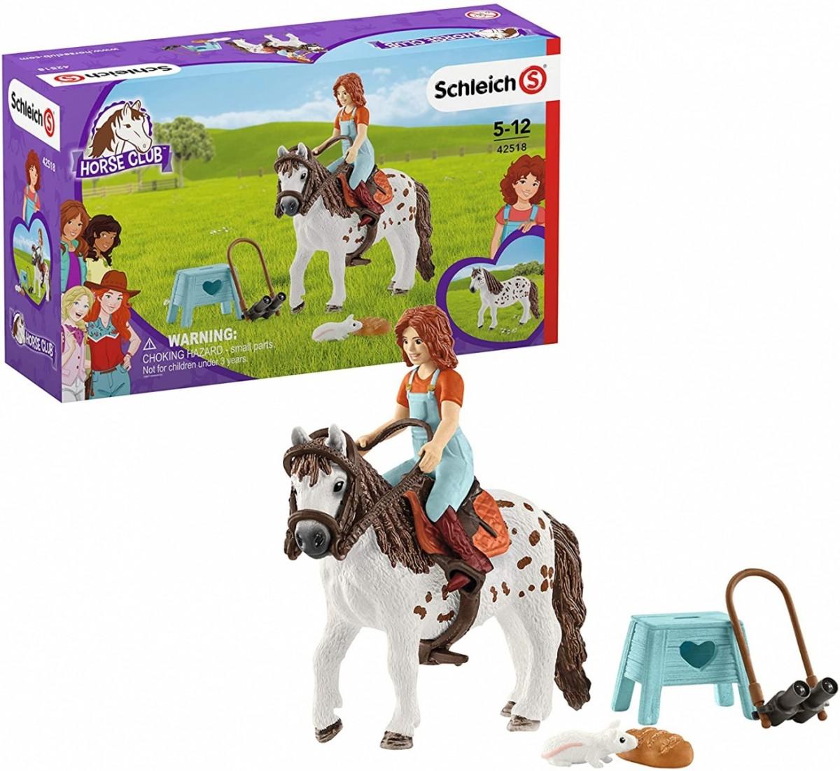 SCHLEICH „Arklių klubo“ Rinkinys - Raitelė Mia