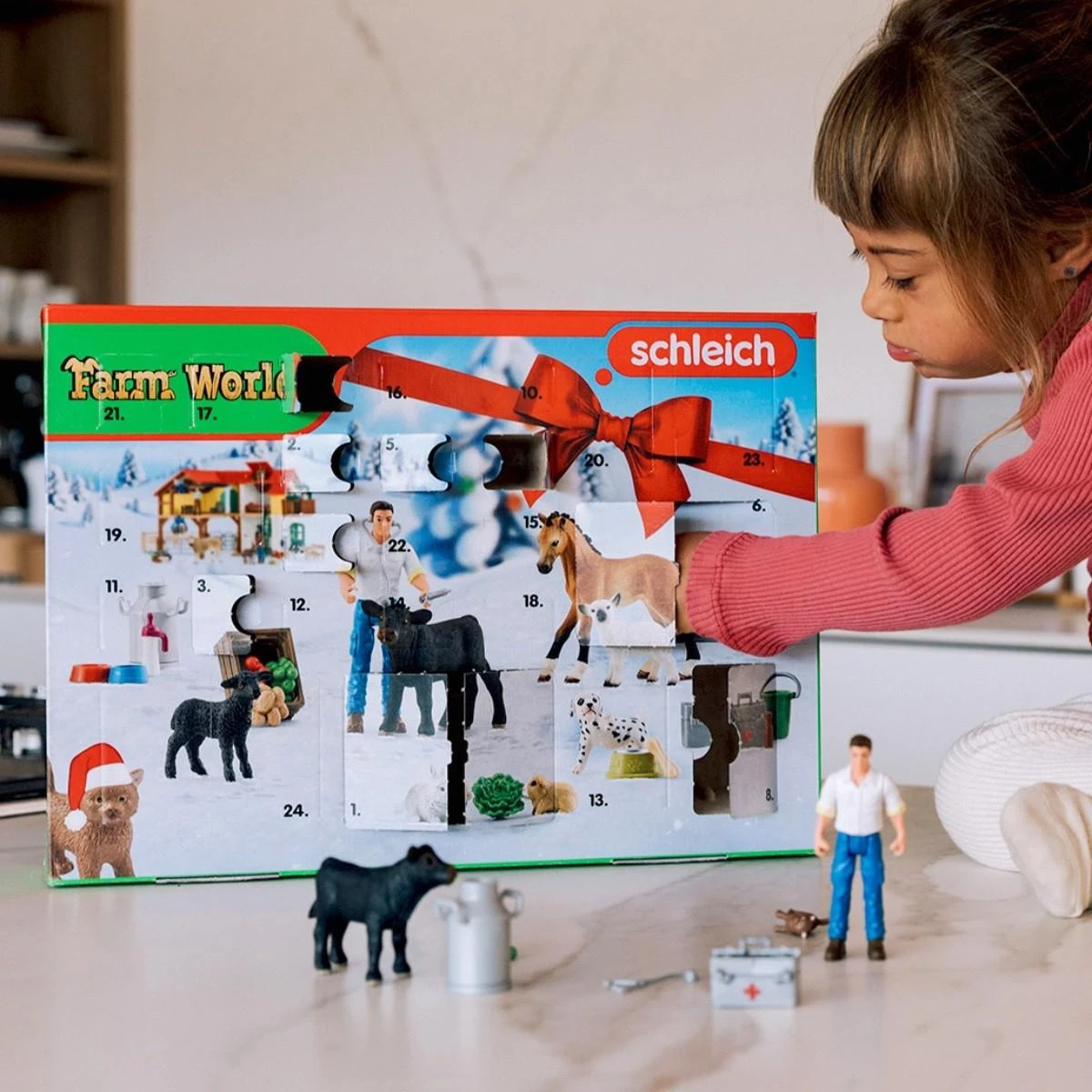 Schleich Advento kalendorius „Farm World 2022“