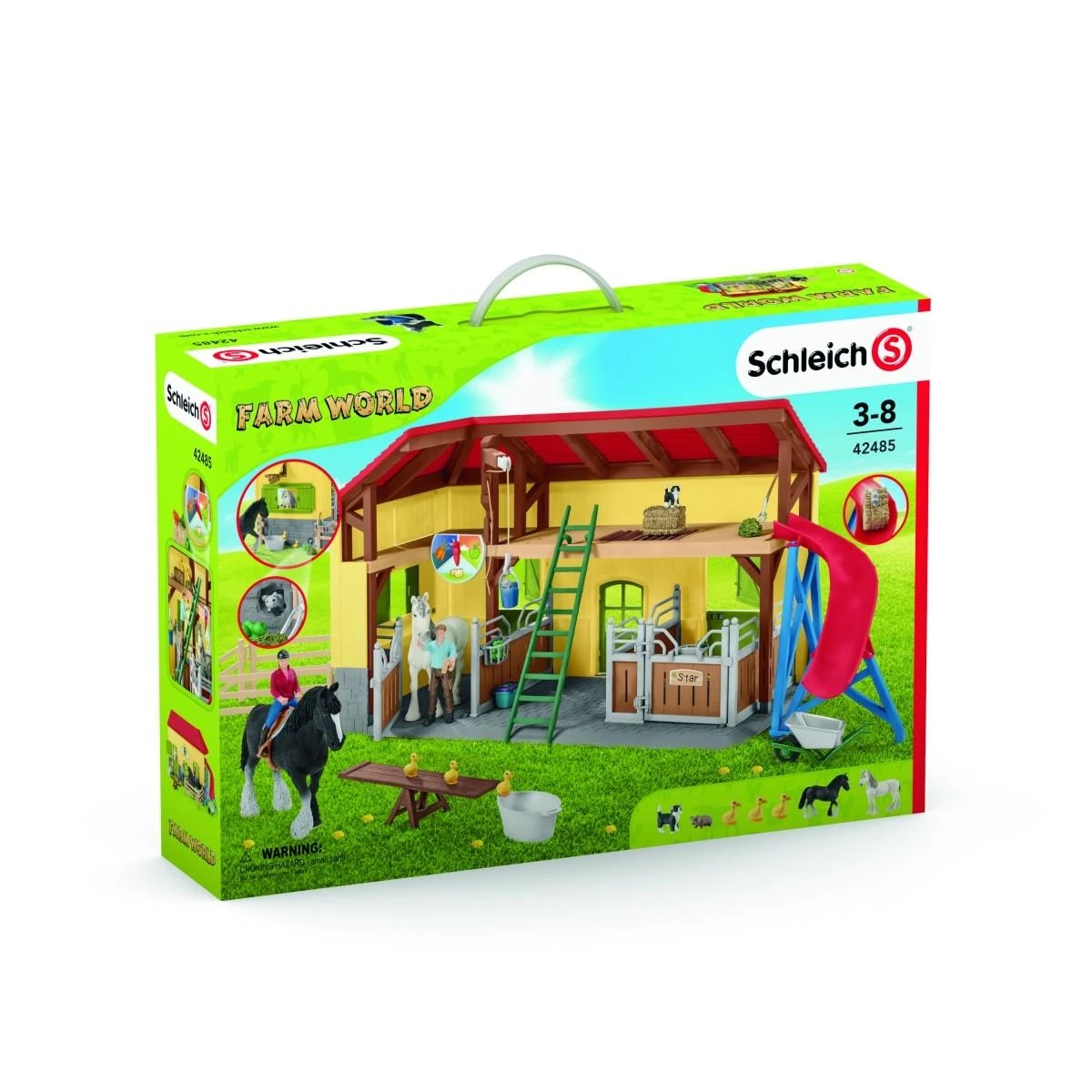 SCHLEICH FARM WORLD Arklidės