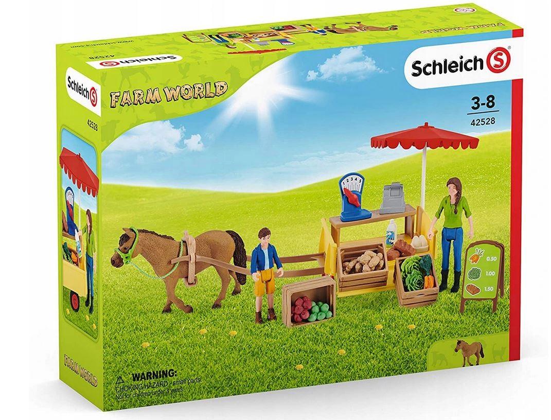 SCHLEICH „Naminiai gyvūnai“ rinkinys - Mobilus fermos stendas