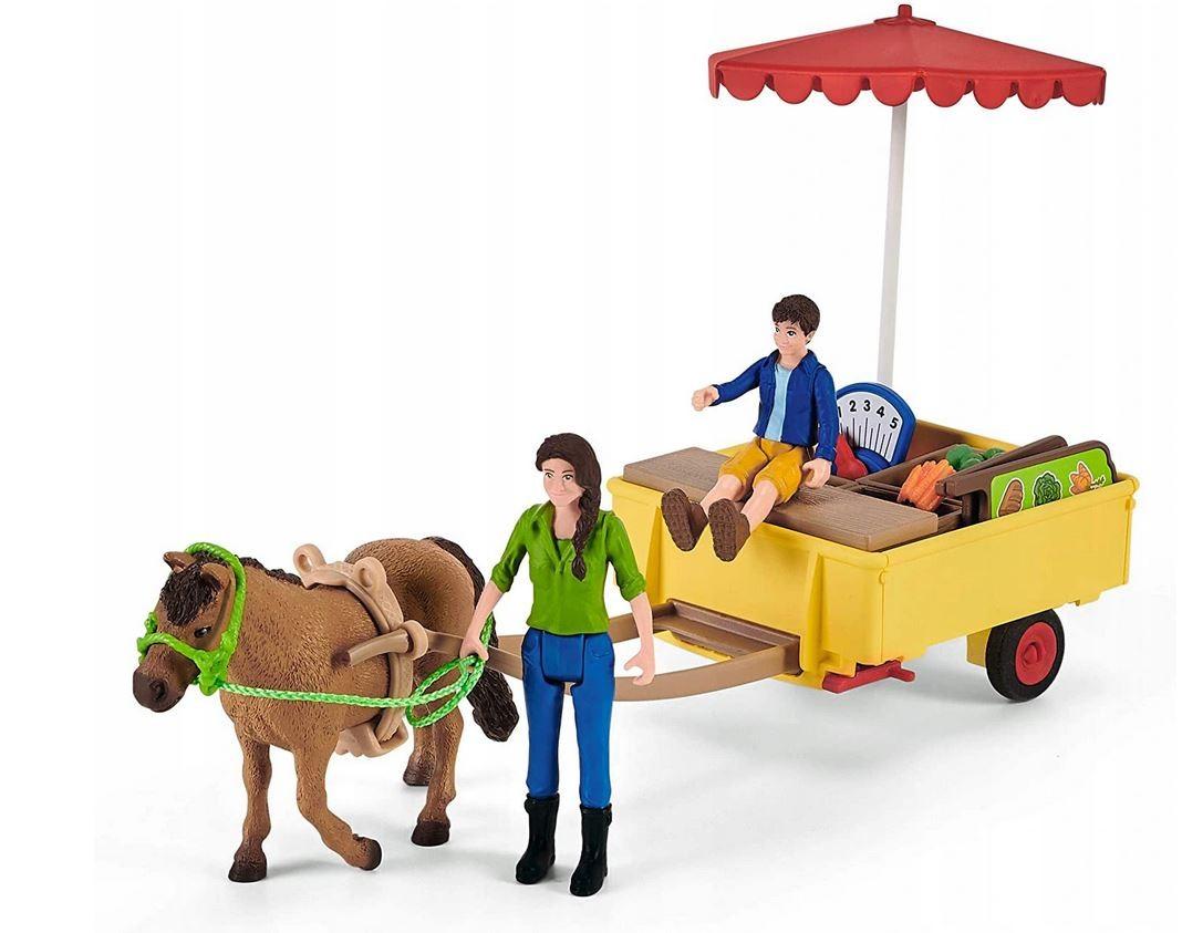 SCHLEICH „Naminiai gyvūnai“ rinkinys - Mobilus fermos stendas
