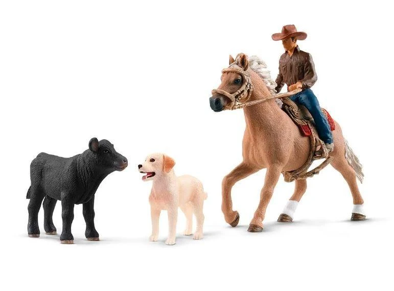 Schleich  FARM WORLD Vesterno jojimas aprašymas - Prekės nuotrauka