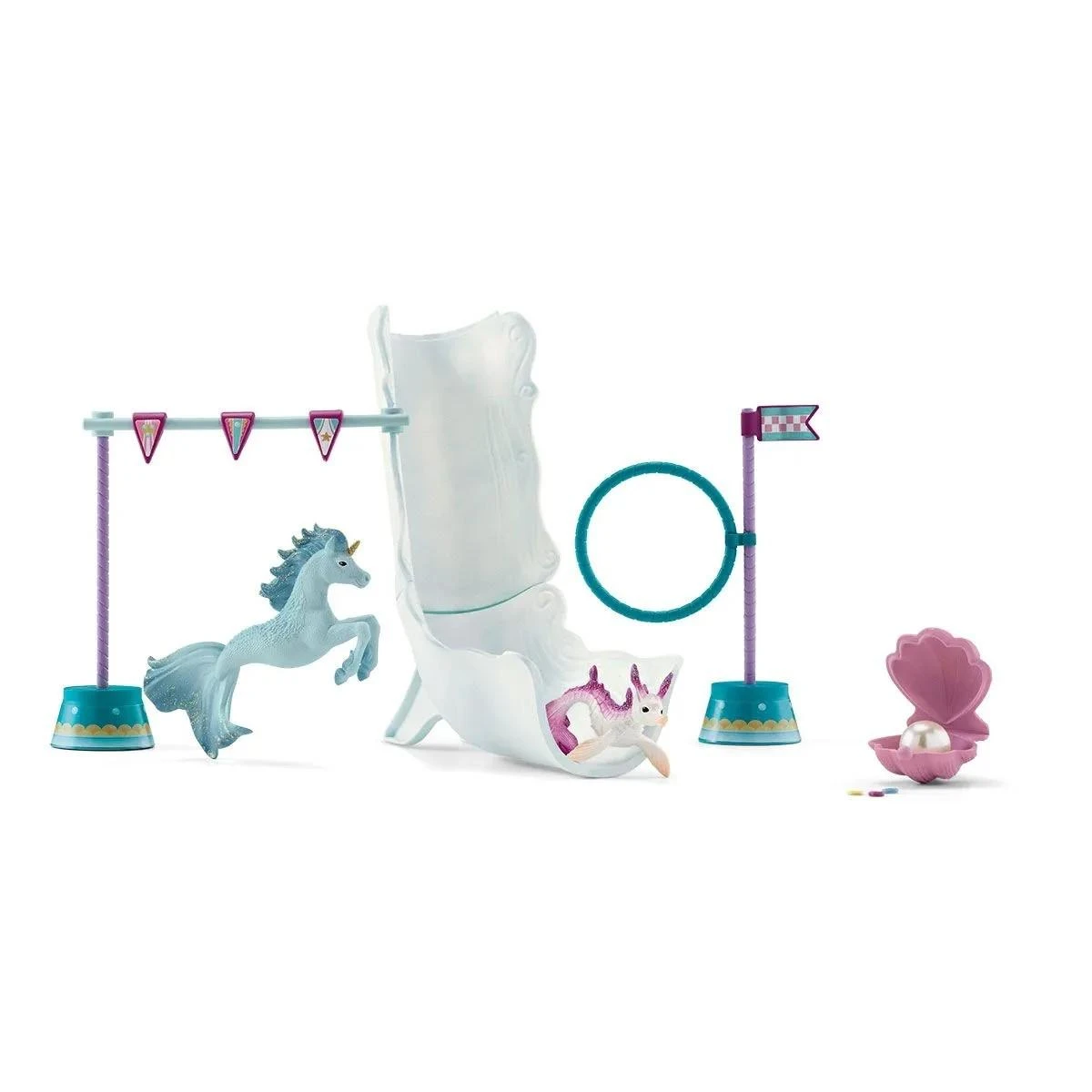 Playset Schleich magiškas povandeninis turnyras Arklys Plastmasinis