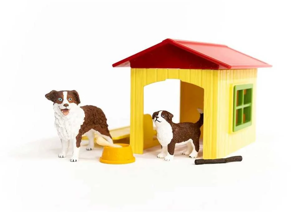 SCHLEICH FARM WORLD figūrėlė - Šuns būda