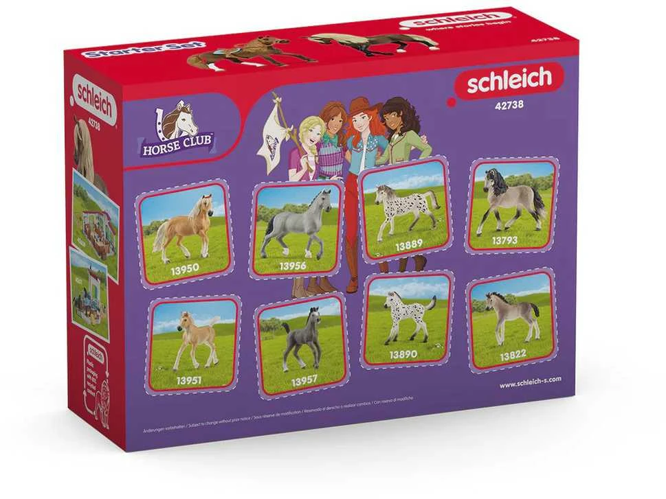 SCHLEICH HORSE CLUB Horse Club Pradinis Rinkinys