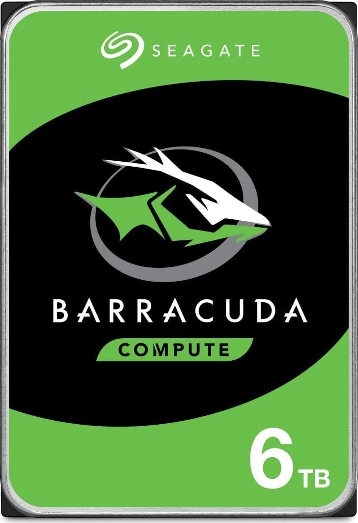 Kietasis diskas Seagate Barracuda ST6000DM003 5400 RPM, 6000 GB