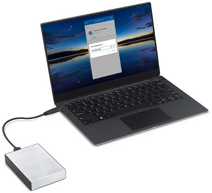 Kietasis diskas Seagate One Touch HDD 4TB sidabrinė