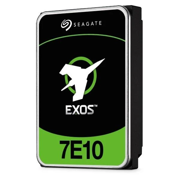 „SEAGATE“ HDD serveris „Exos 7E10 512E/4kn“ (3,5 colio / 10 TB / SATA 6Gb/s / 7200 aps./min.)