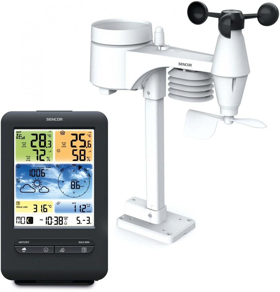 Sencor SWS 9898 WIFI oro stotis