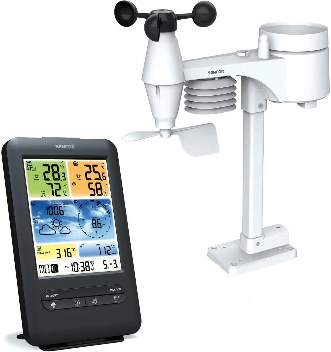 Sencor SWS 9898 WIFI oro stotis