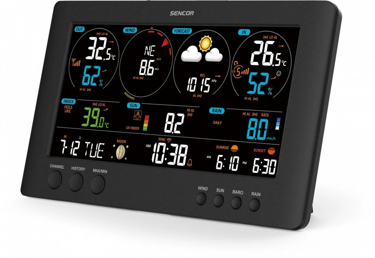 Orų stotelė Sencor SWS 12500 WiFi PRO