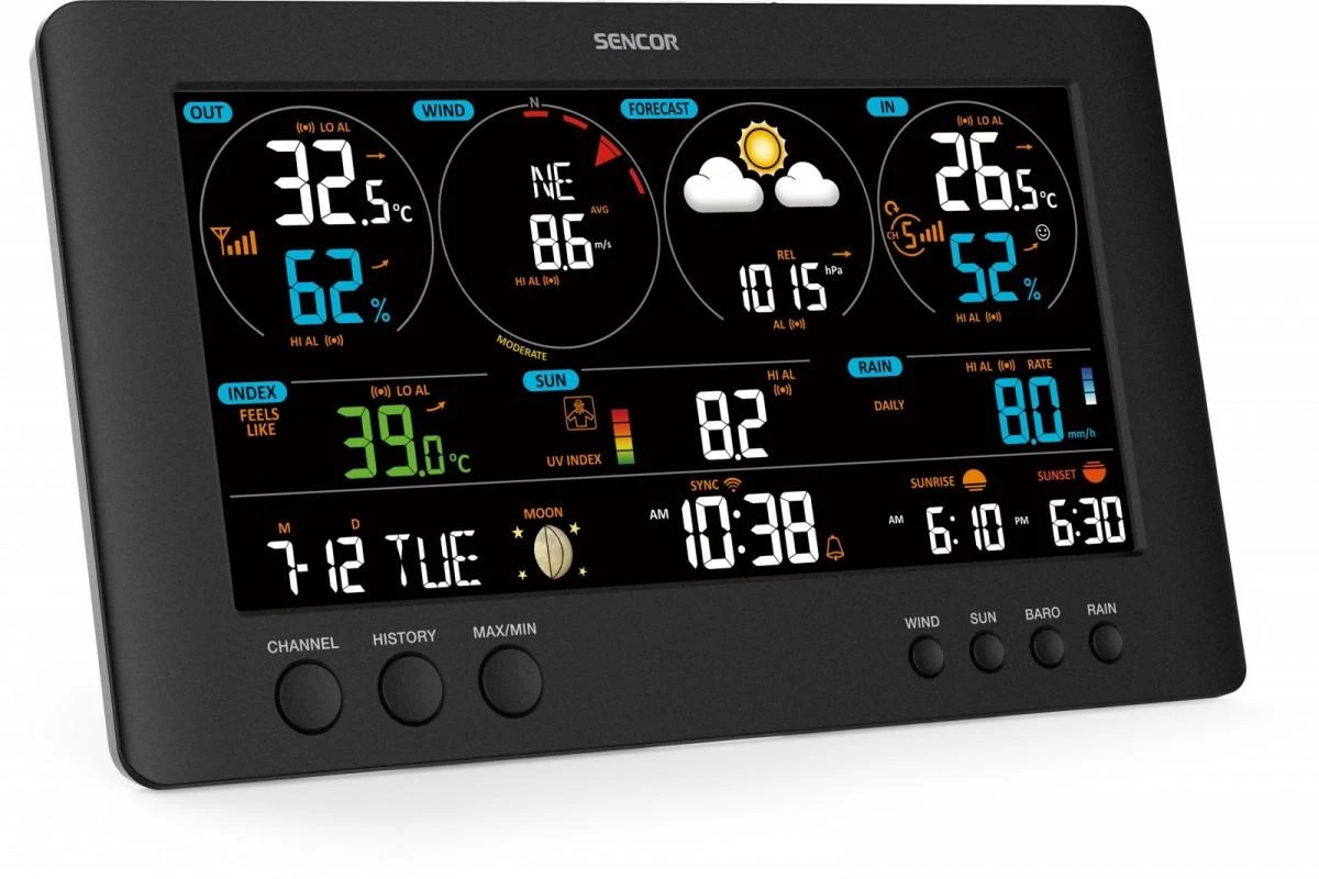 Orų stotelė Sencor SWS 12500 WiFi PRO