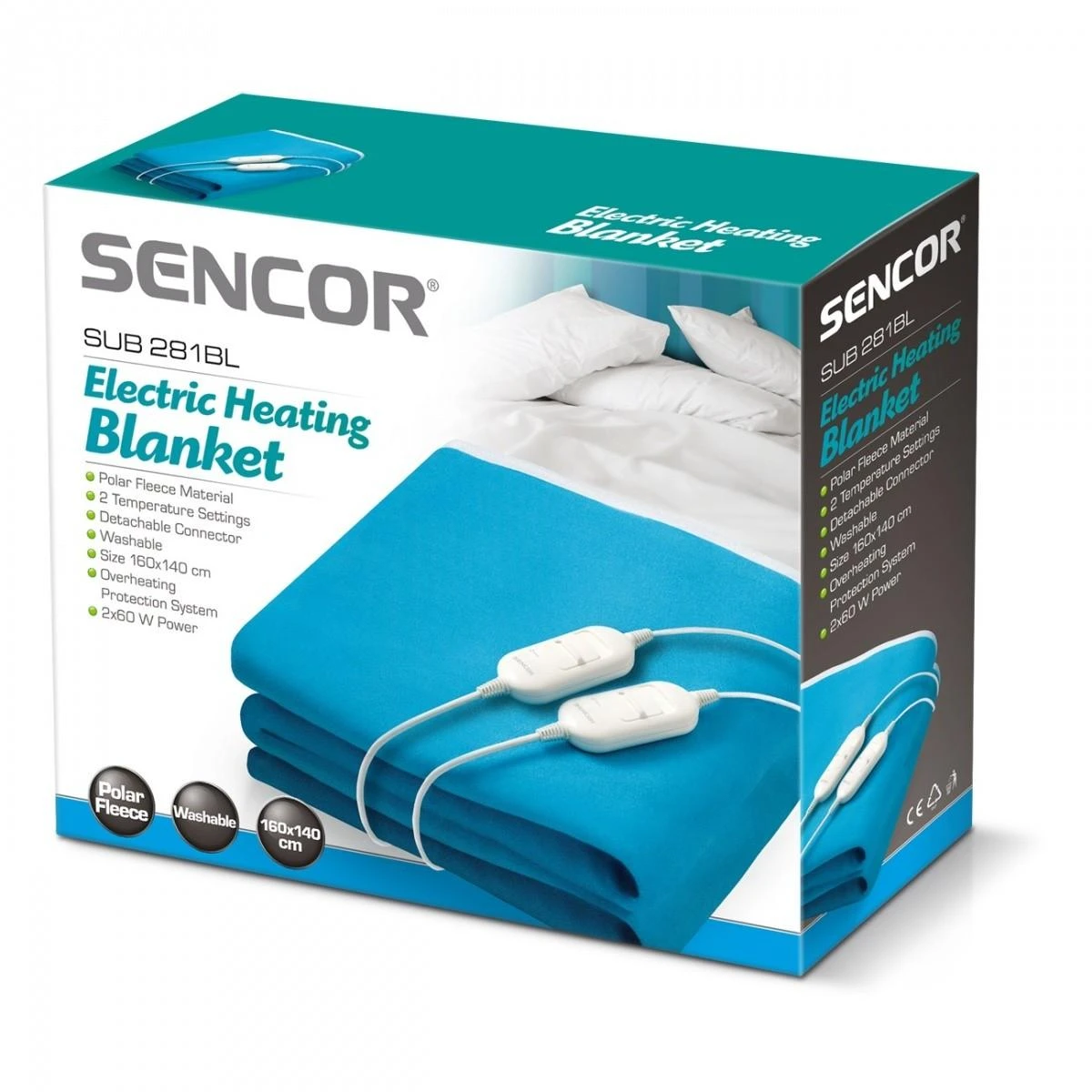Sencor SUB 281BL Galingumas 2x60W
