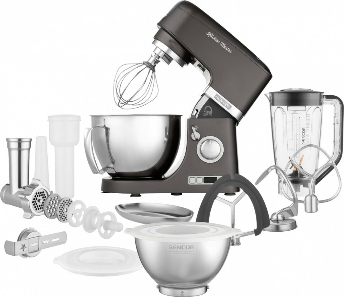Virtuvinis kombainas Sencor STM 7878BK planetinis robotas