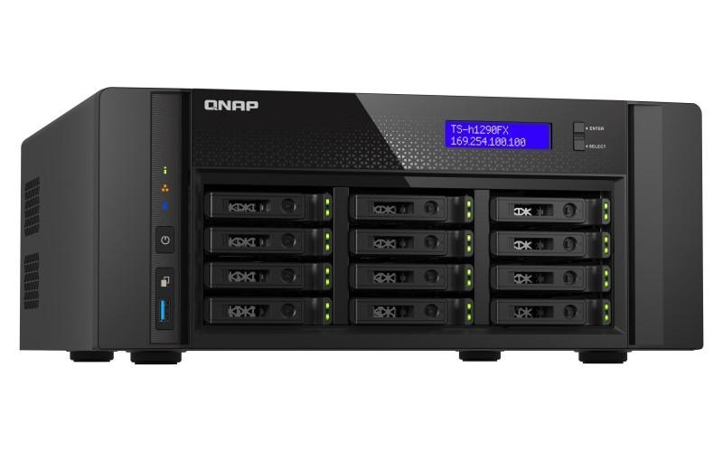 QNAP Serveris NAS TS-h1290FX-7232P-64G 12 x0HDD U.2 NVMe / SATA