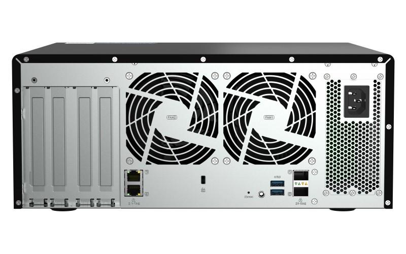 QNAP Serveris NAS TS-h1290FX-7232P-64G 12 x0HDD U.2 NVMe / SATA
