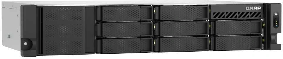 Serveris QNAP | 8-bay Short-Gylis Rackmount NAS | TS-855eU-8G | Intel Atom | C5125 8 branduolių | Procesoriaus dažnis 2,8 GHz | 8 GB