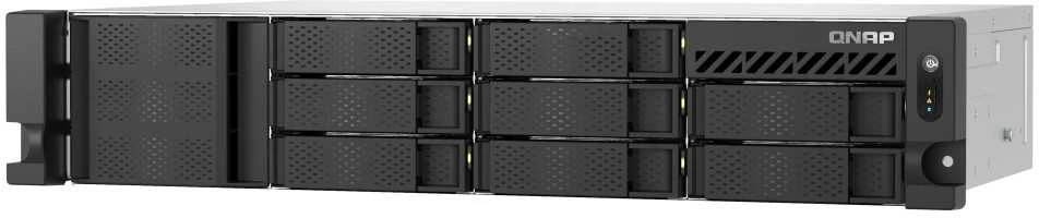 Serveris QNAP | 8-bay Short-Gylis Rackmount NAS | TS-855eU-8G | Intel Atom | C5125 8 branduolių | Procesoriaus dažnis 2,8 GHz | 8 GB
