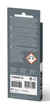 Valymo tabletės kavos aparatams Siemens TZ80001B, 10 vnt.