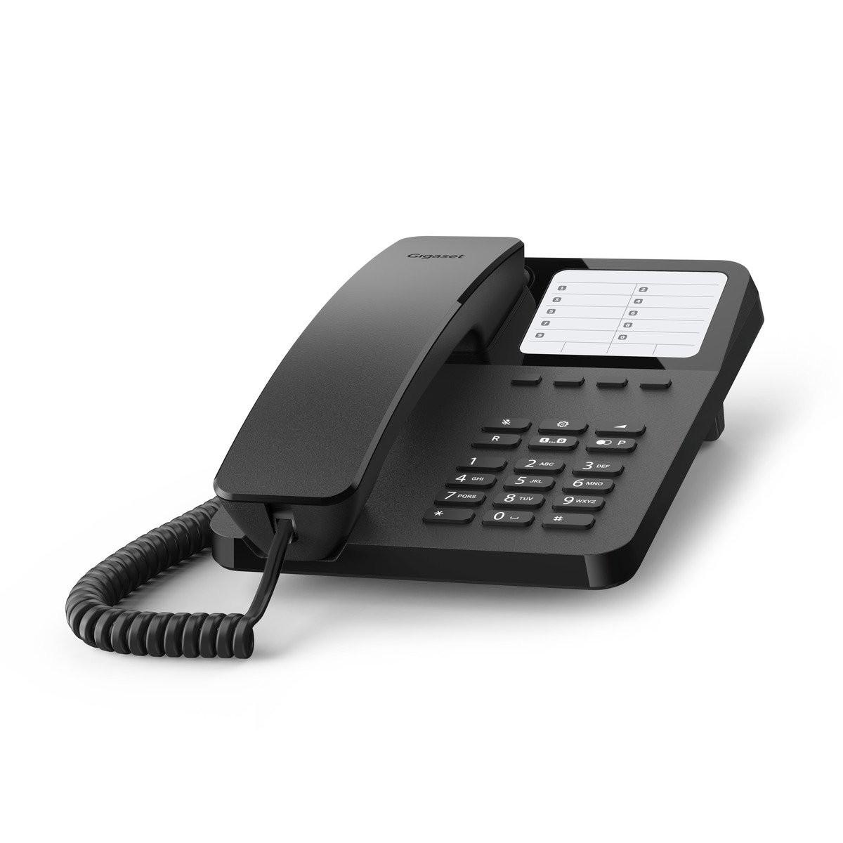 Siemens Gigaset DESK 400 Juodas