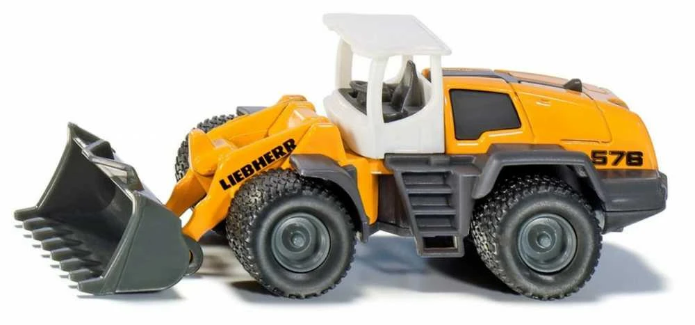 Metalinis SIKU automodelis 1477 - Ratinis krautuvas Liebherr
