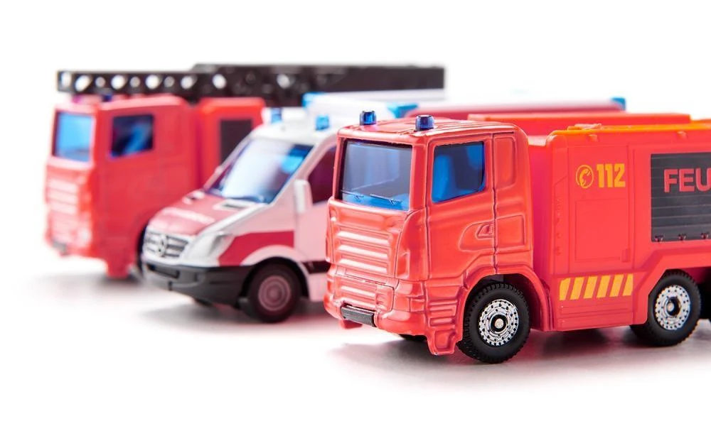 Žaislinis gelbėjimo transporto priemonių rinkinys Siku Super S6326