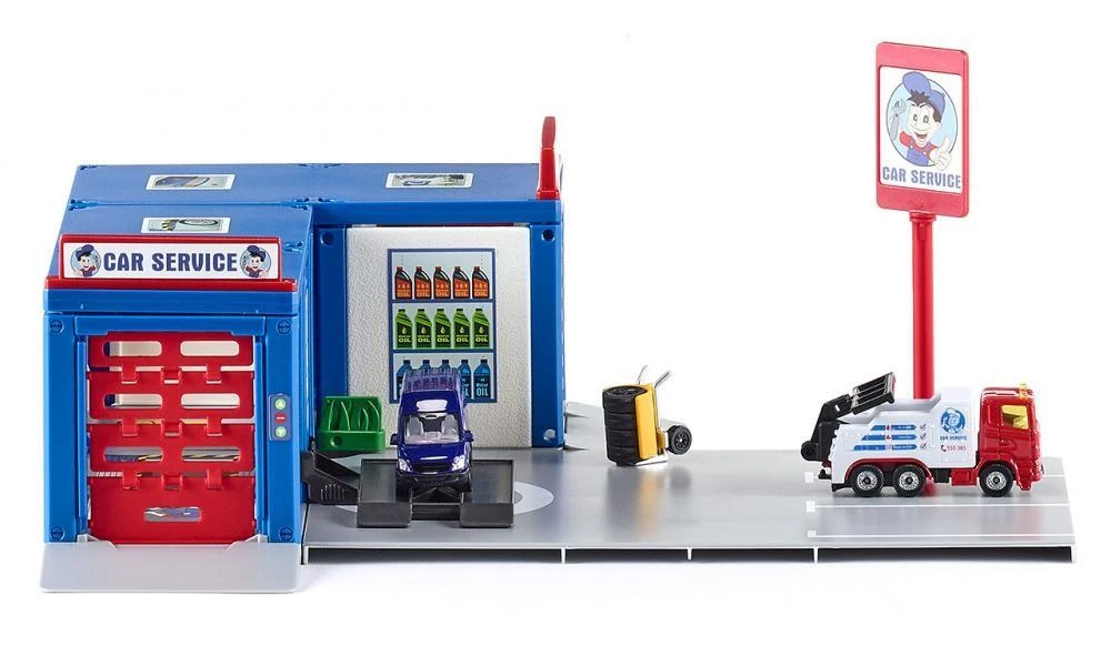 Trefl Žaislinė automobilių remonto dirbtuvė Siku World S5507