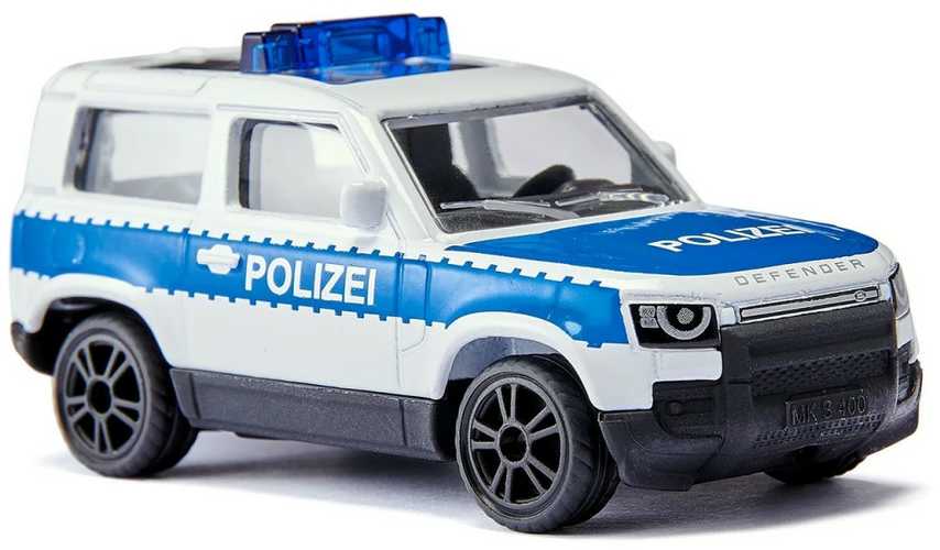 SIKU AUTO Land Rover Defender Policja
