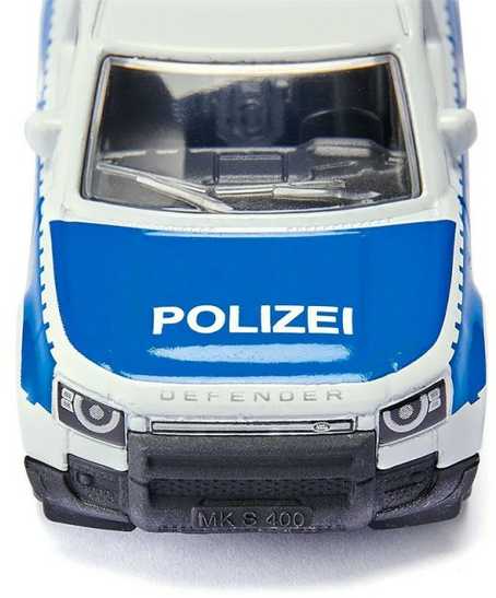 SIKU AUTO Land Rover Defender Policja