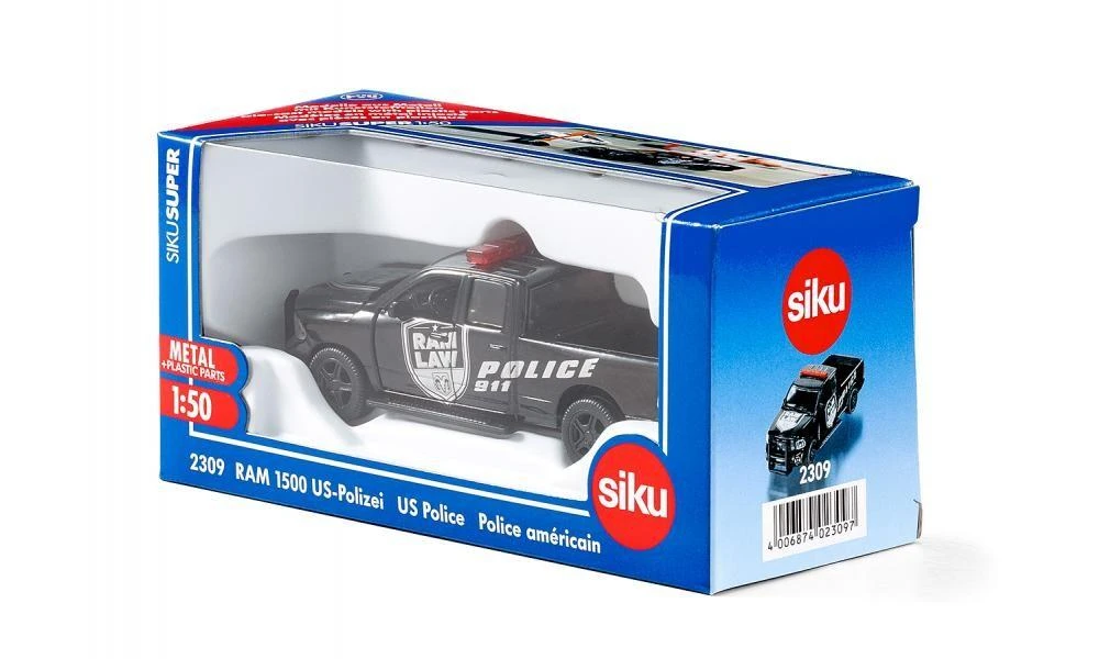 SIKU Dodge RAM 1500 JAV policija, 2309