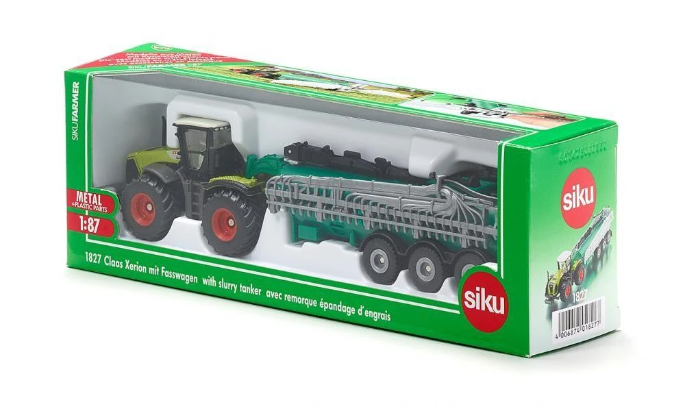 Siku Claas Xerion su vakuumine cisterna