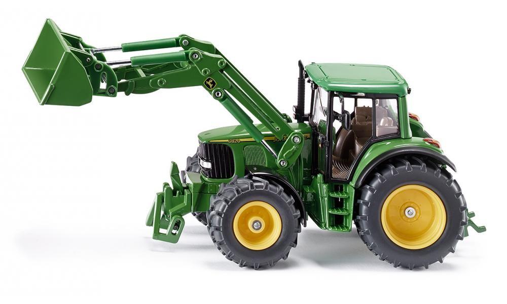 Siku - 1:32 John Deere su priekiniu krautuvu (313-3652)