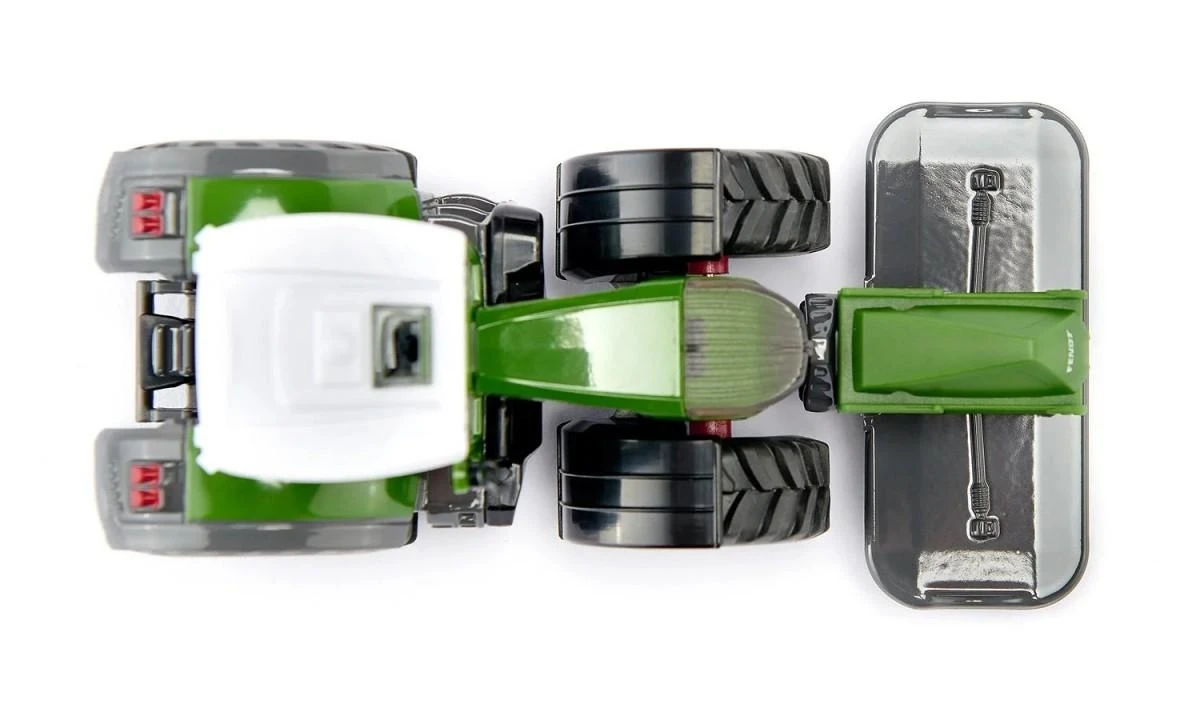 Siku Žaislinis traktorius Fendt 942 Vario su priekinę žoliapjove S2000