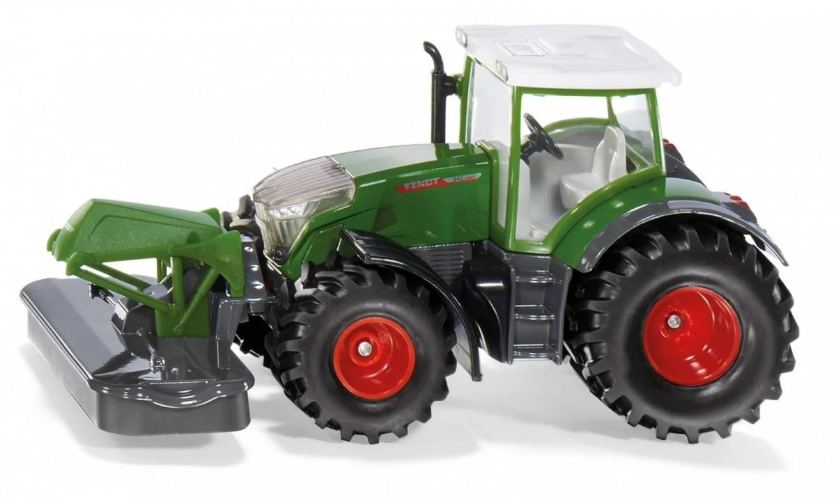 Siku Žaislinis traktorius Fendt 942 Vario su priekinę žoliapjove S2000
