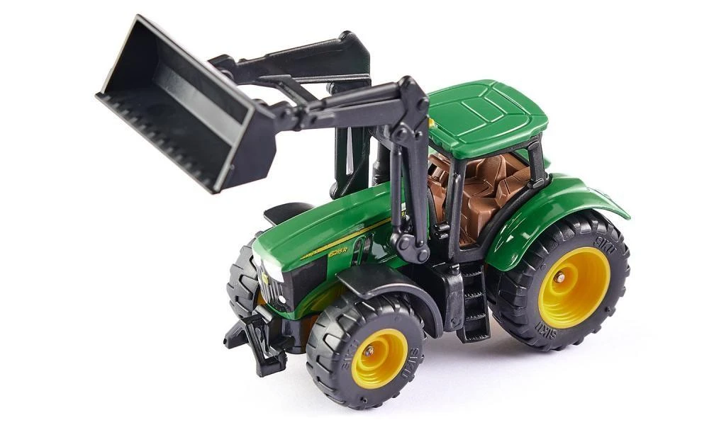 Siku John Deere traktorius su frontaliniu krautuvu
