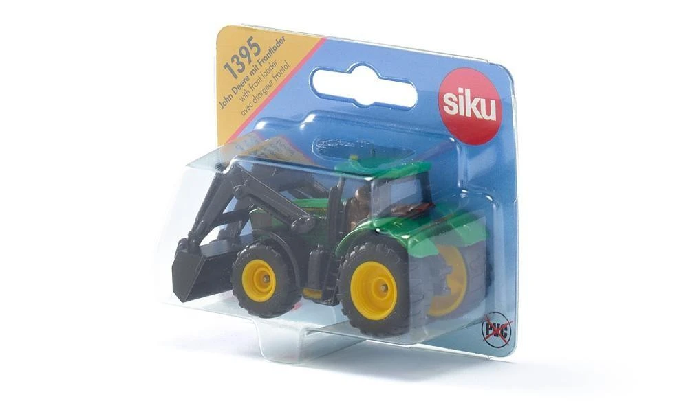 Siku John Deere traktorius su frontaliniu krautuvu