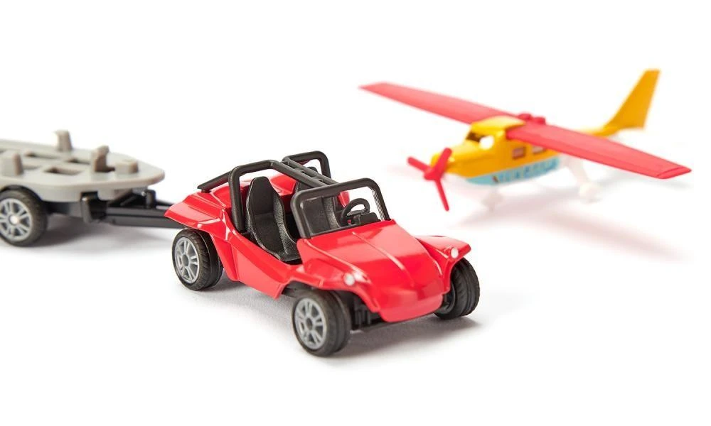 Siku SIKU 1696 Rinkinys transporto priemonės Automobilis su sportinis lėktuvas