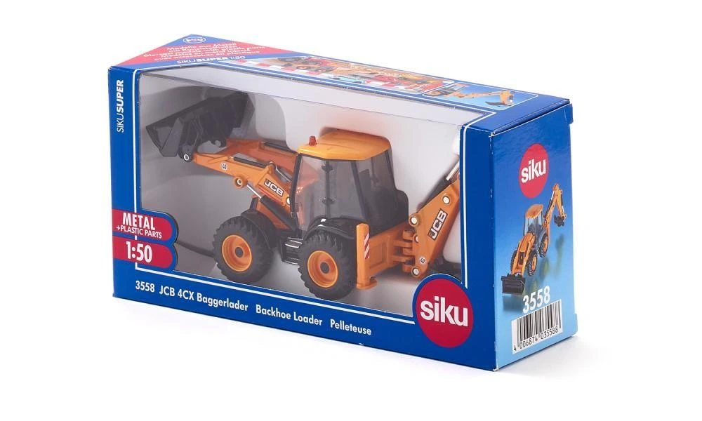 Teka Siku 1:50 Jcb 4Cx ekskavatorius-krautuvas