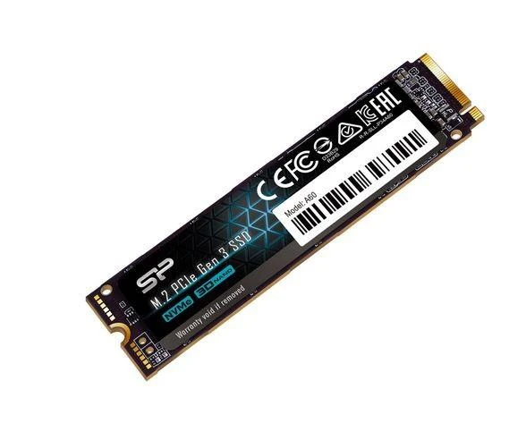 SILICON POWER KOMPIUTERIAI IR RYŠIAI SILICON POWER SSD Ace A60 2TB M.2 PCIe Gen3 x4 NVMe 2200/1600 Mb/s