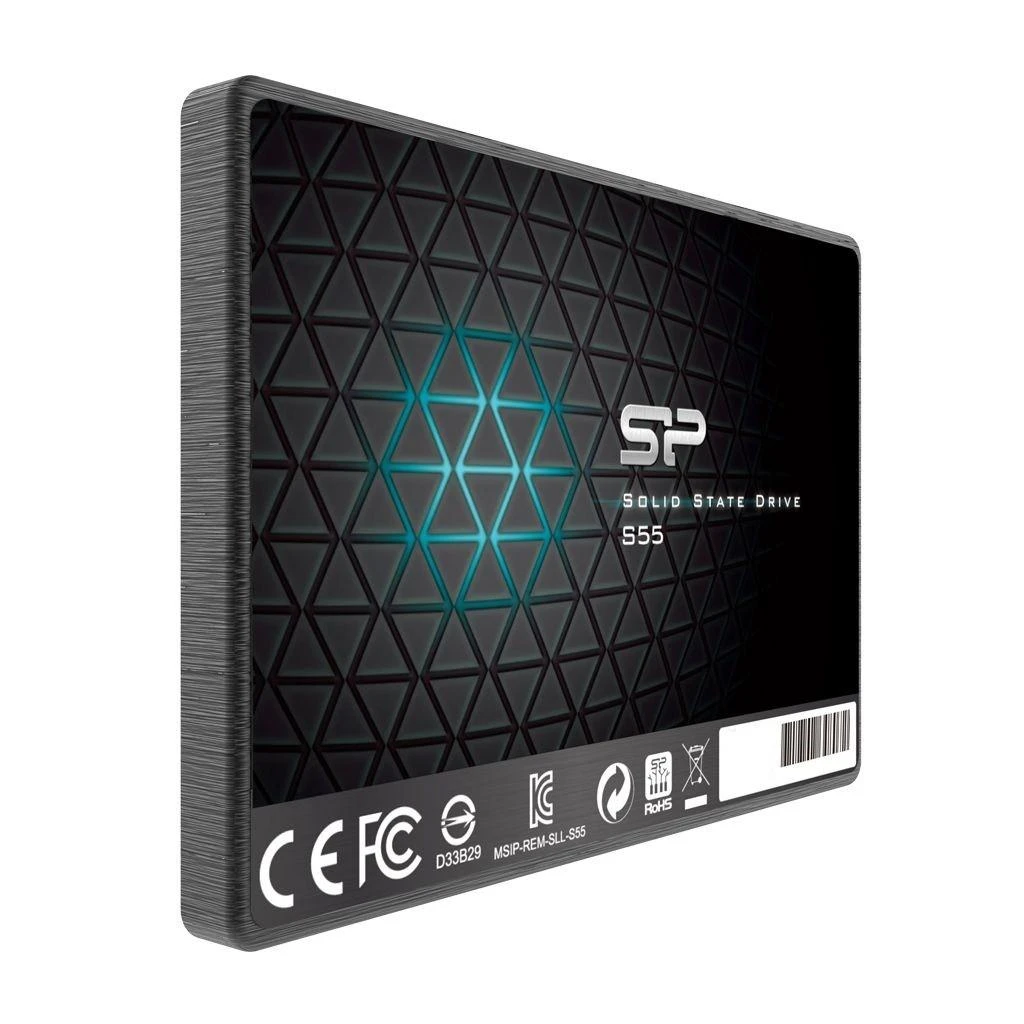 Silicon Power | Slim S55 | 120 GB | Solid-state drive sąsaja SATA | Skaitymo greitis 550 MB/s | Rašymo greitis 420 MB/s