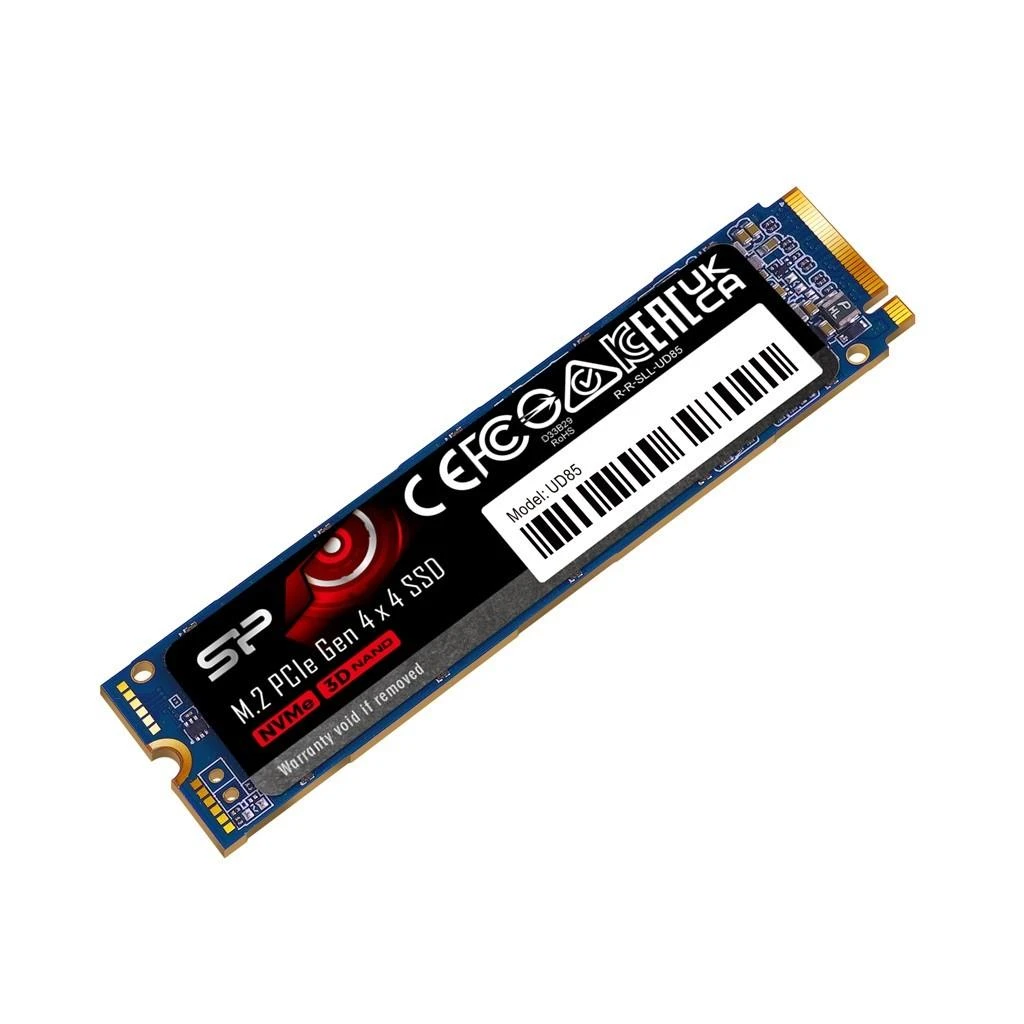 Silicon Power | SSD | UD85 | 2000 GB | SSD form factor M.2 2280 | Solid-state drive sąsaja PCIe Gen4x4 | Skaitymo greitis 3600 MB/s | Rašymo greitis 2800 MB/s