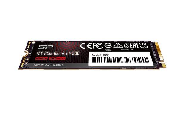SILIKONIO MAITINIMO KOMPIUTERIS & COMMUNICAT SILICON POWER M.2 2280 PCIe 1TB SSD UD90 Gen4x4 NVMe 4500/1950 MB/s