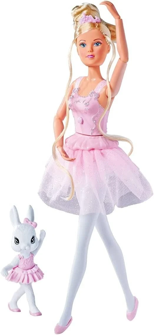 „Simba Doll Steffi Dancing Balerina Bunny“