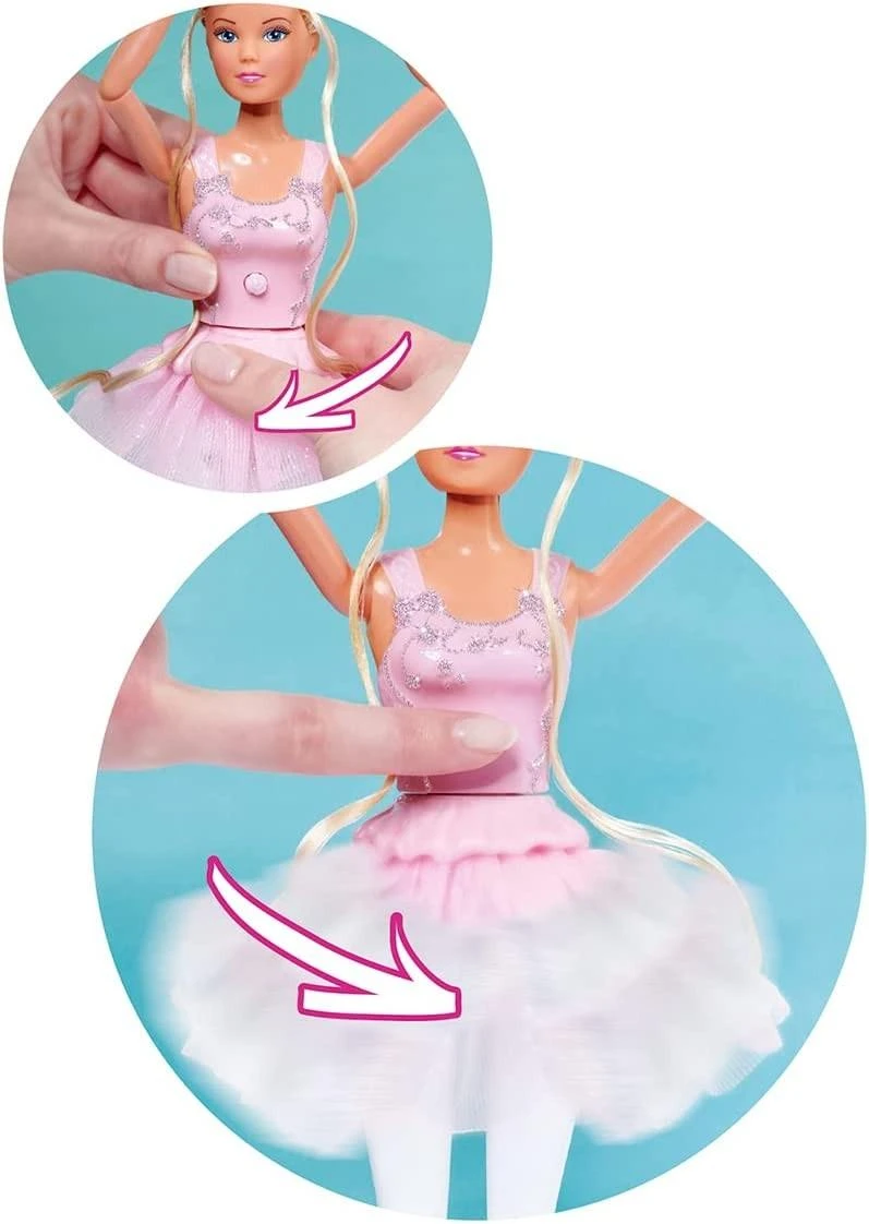 „Simba Doll Steffi Dancing Balerina Bunny“