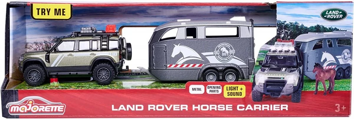 „Majorette Grand Land Rover Jockey“ rinkinys 25cm