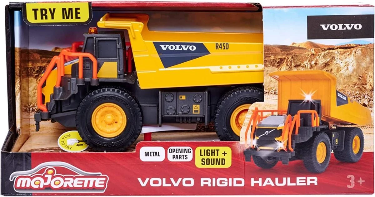 Majorette Grand Volvo R45D savivartis 1:45 20cm